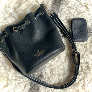 Kate Spade Black Bucket Bag